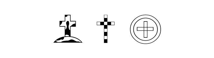 Christian Crosses IV  Free Fonts Download