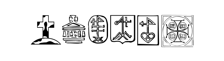 Christian Crosses IV  Free Fonts Download