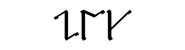 Cirth Erebor Caps  Free Fonts Download