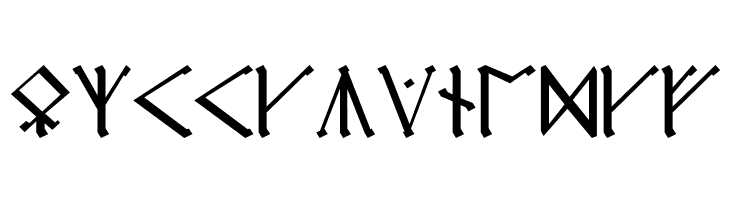 Cirth Erebor Caps  Free Fonts Download