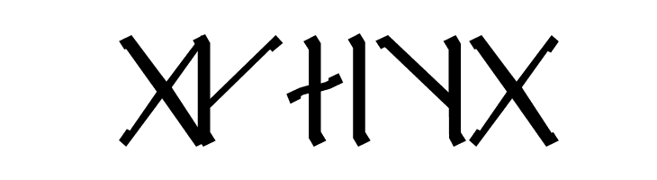 Cirth Erebor Caps  Free Fonts Download