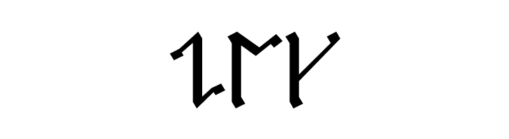 Cirth Erebor  Free Fonts Download