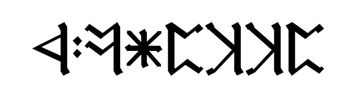 Cirth Erebor  Free Fonts Download