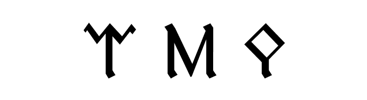 Cirth Erebor  Free Fonts Download