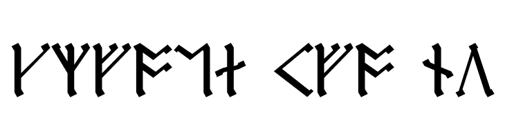 Cirth Erebor  Free Fonts Download
