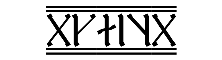 Cirth Erebor 2  Free Fonts Download