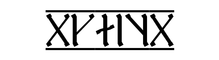 Cirth Erebor 1  Free Fonts Download