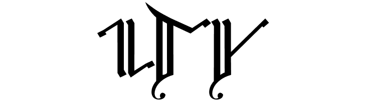 Cirth Erebor Caps 2  Free Fonts Download
