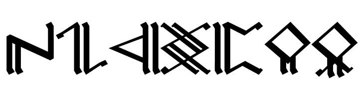 Cirth Erebor Caps 1  Free Fonts Download