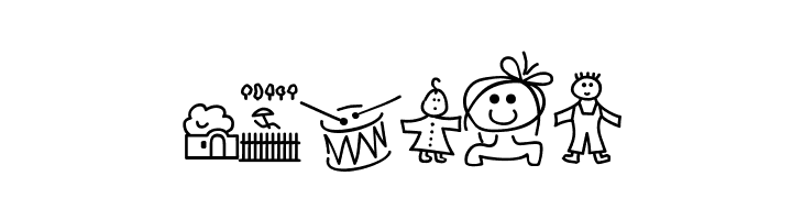 LoKinderDingsbums Rechts  Free Fonts Download