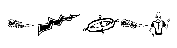 Space Woozies Extras  Free Fonts Download