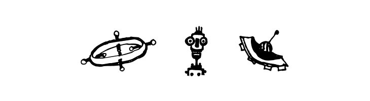 Space Woozies Extras  Free Fonts Download