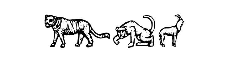ZooWoodcutsM  Free Fonts Download