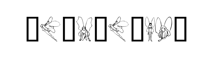 SL Woodcut Faeries  Free Fonts Download