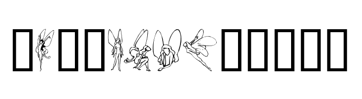 SL Woodcut Faeries  Free Fonts Download