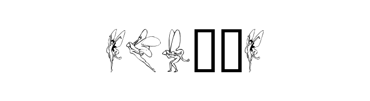 SL Woodcut Faeries  Free Fonts Download