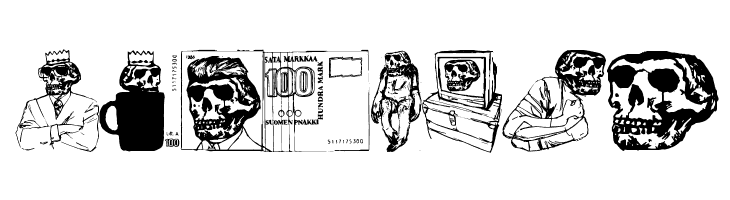 Vieraskirjan Peto  Free Fonts Download