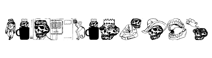 Vieraskirjan Peto  Free Fonts Download