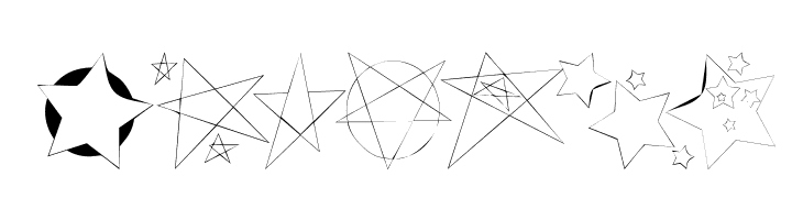 Freaking Stars  Free Fonts Download