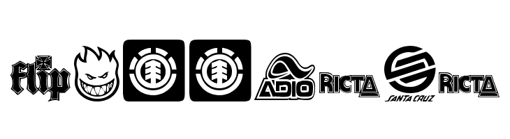 logoskate  Free Fonts Download