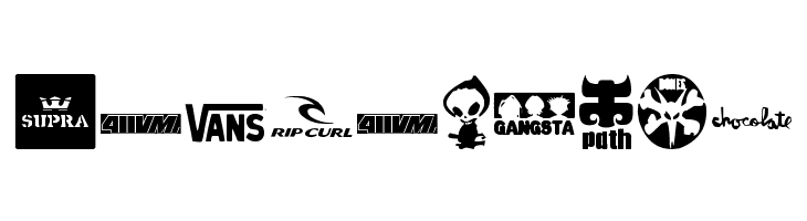 logoskate  Free Fonts Download