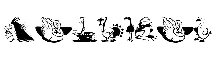 AnimalComedians  Free Fonts Download