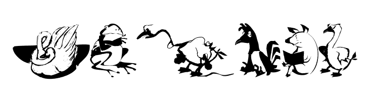 AnimalComedians  Free Fonts Download