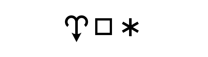 HamburgSymbols  Free Fonts Download