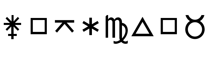 HamburgSymbols  Free Fonts Download