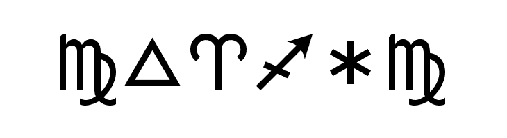 HamburgSymbols  Free Fonts Download