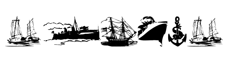 ShipsNBoats  Free Fonts Download