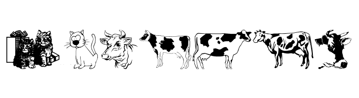 wmanimals1  Free Fonts Download