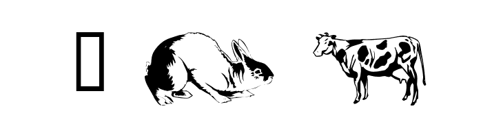 wmanimals1  Free Fonts Download