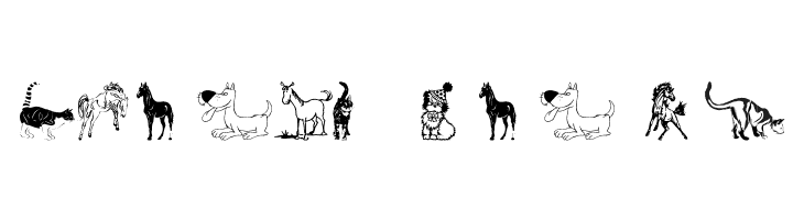 wmanimals1  Free Fonts Download