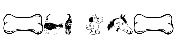wmanimals1  Free Fonts Download