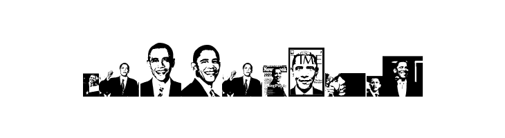 Obama  Free Fonts Download
