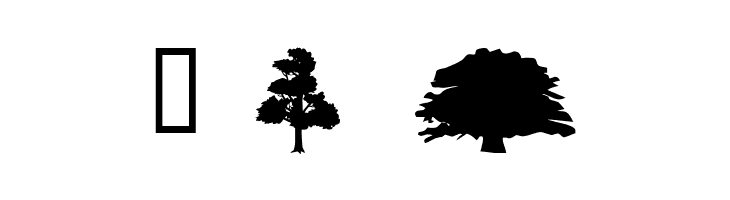 wmtrees1  Free Fonts Download
