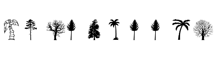 wmtrees1  Free Fonts Download