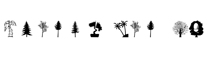 wmtrees1  Free Fonts Download