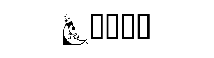 KR Starry Night  Free Fonts Download