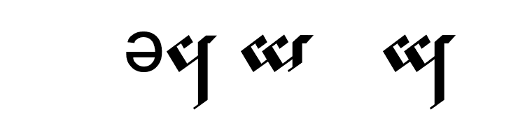 Tengwar Noldor A  Free Fonts Download