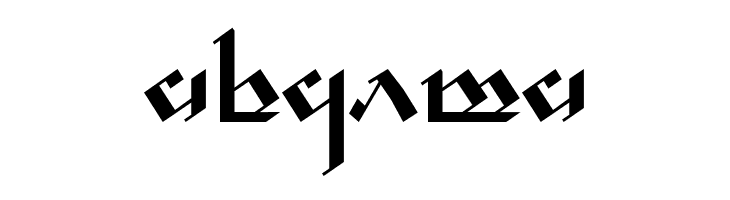 Tengwar Noldor  Free Fonts Download