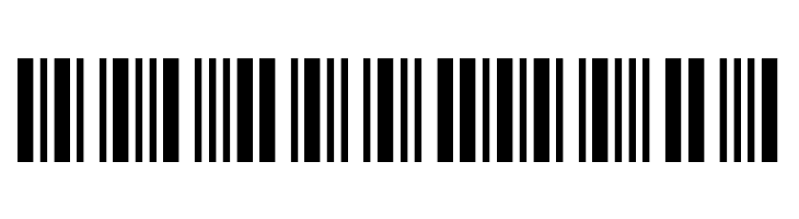 Code-39-Logitogo  Free Fonts Download