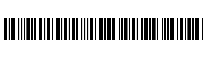 Code-39-Logitogo  Free Fonts Download
