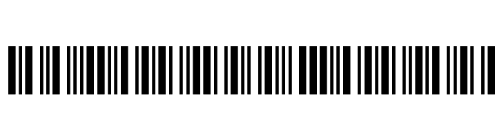 Code-39-Logitogo  Free Fonts Download