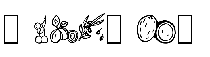 Paradise-s-Fruits  Free Fonts Download