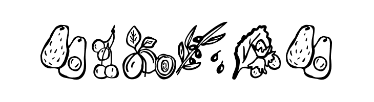 Paradise-s-Fruits  Free Fonts Download
