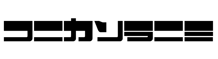 EjectJap UpperPhat  Free Fonts Download