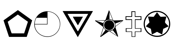 Roundels  Free Fonts Download