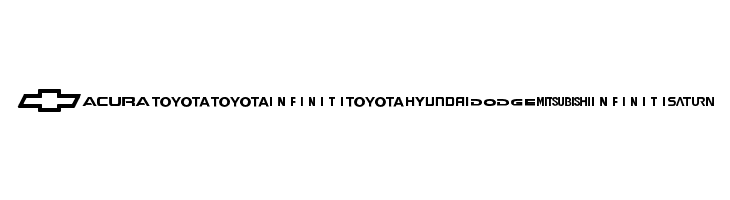 Auto Motive  Free Fonts Download